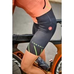 Castelli Free Sanremo 2 W Suit Short Sleeve Women's - Black/hibiscus 181 -Aqua Fit Shop castelli free sanremo 2 w suit short sleeve womens black hibiscus 181 14 1350811