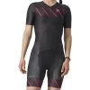 Castelli Free Sanremo 2 W Suit Short Sleeve Women's - Black/hibiscus 181 -Aqua Fit Shop castelli free sanremo 2 w suit short sleeve womens black hibiscus 181 2 1350813