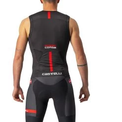 Castelli Free Tri 2 Sleeveless Top - Black 010 -Aqua Fit Shop castelli free tri 2 sleeveless top black 010 3 1127510
