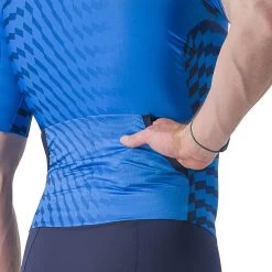 Castelli PR 2 Speed Suit - Drive Blue 059 -Aqua Fit Shop castelli pr 2 speed suit drive blue 059 4 1352736