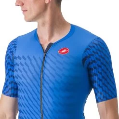 Castelli PR 2 Speed Suit - Drive Blue 059 -Aqua Fit Shop castelli pr 2 speed suit drive blue 059 6 1352732