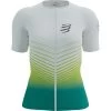 Compressport Tri Postural Aero Short Sleeve Top Women - White/columbia -Aqua Fit Shop compressport tri postural aero short sleeve top women white columbia 1 1435182