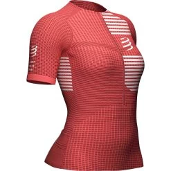 Compressport Tri Postural Short Sleeve Top Women - Coral