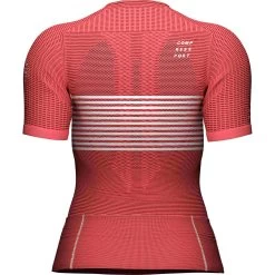 Compressport Tri Postural Short Sleeve Top Women - Coral -Aqua Fit Shop compressport tri postural short sleeve top women coral 5 907549