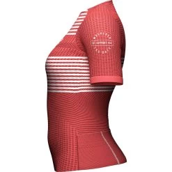 Compressport Tri Postural Short Sleeve Top Women - Coral -Aqua Fit Shop compressport tri postural short sleeve top women coral 7 907551