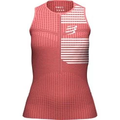 Compressport Tri Postural Tank Top Women - Coral 20 Compressport Tri Postural Tank Top Women - Coral -Aqua Fit Shop compressport tri postural tank top women coral 2 907557