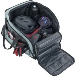 EVOC Gear Bag 35L - Steel -Aqua Fit Shop evoc gear bag 35 div 17 1082127