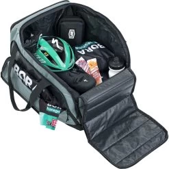 EVOC Gear Bag 35L - Steel -Aqua Fit Shop evoc gear bag 35 div 19 1082129