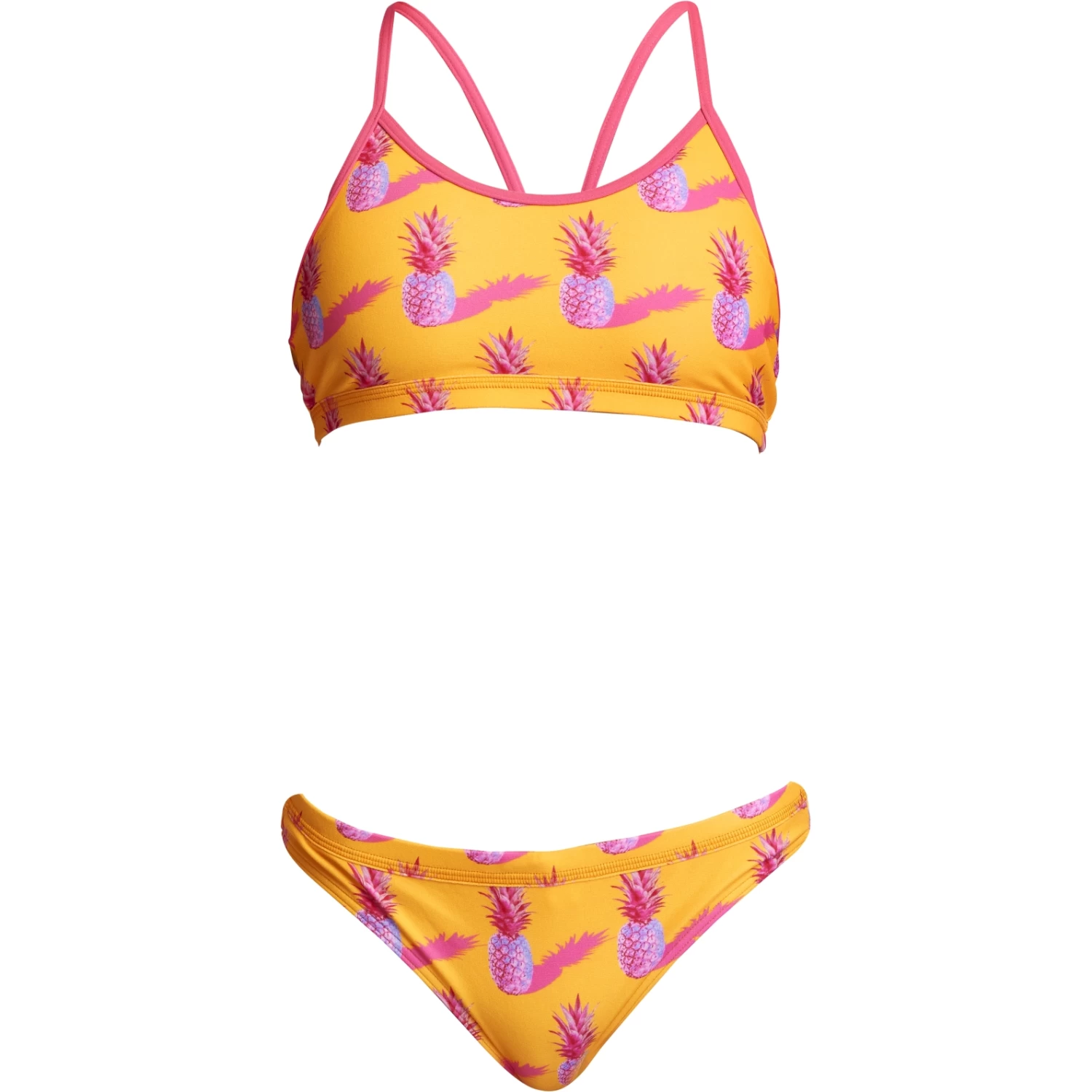 Funkita Racerback Bikini Girls - Pineapple Punch 3 Funkita Racerback Bikini Girls - Pineapple Punch