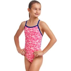 Funkita Single Strap One Piece Swimsuit Girls - Beached Bae -Aqua Fit Shop funkita girls single strap one piece swimsuit beached bae 4 1559171