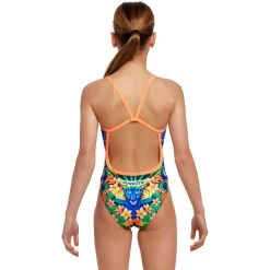 Funkita Single Strap One Piece Swimsuit Girls - Jungle Town -Aqua Fit Shop funkita girls single strap one piece swimsuit jungle town 3 1501758