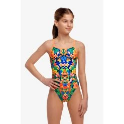 Funkita Single Strap One Piece Swimsuit Girls - Jungle Town -Aqua Fit Shop funkita girls single strap one piece swimsuit jungle town 4 1501759