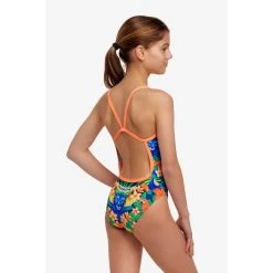 Funkita Single Strap One Piece Swimsuit Girls - Jungle Town -Aqua Fit Shop funkita girls single strap one piece swimsuit jungle town 5 1501760