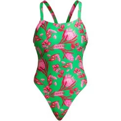 Funkita Brace Free One Piece Swimsuit Women - Desert Pea
