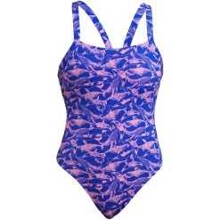Funkita Brace Free One Piece Swimsuit Women - Minky Pinky
