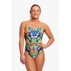 Funkita Single Strap One Piece Swimsuit Women - Jungle Town -Aqua Fit Shop funkita ladies single strap one piece swimsuit jungle town 5 1501716