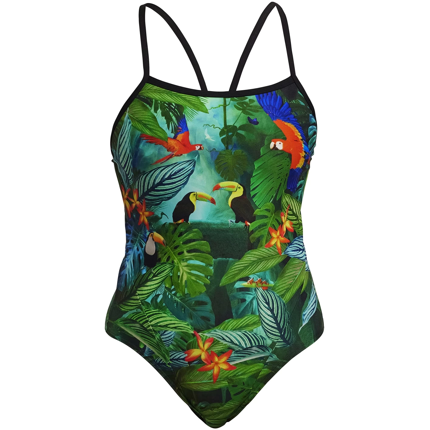 Funkita Single Strap One Piece Swimsuit Women - Lost Forest 3 Funkita Single Strap One Piece Swimsuit Women - Lost Forest
