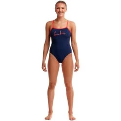 Funkita Single Strap One Piece Swimsuit Women - Ocean Fire -Aqua Fit Shop funkita ladies single strap one piece swimsuit ocean fire 2 1559459