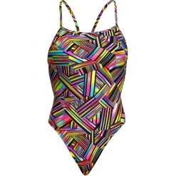 Funkita Single Strength One Piece Swimsuit Women - Strip Straps