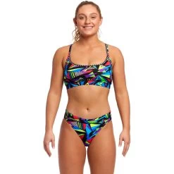Funkita Sports Bikini Briefs Women - Beat It -Aqua Fit Shop funkita ladies sports bikini top beat it 2 1502000