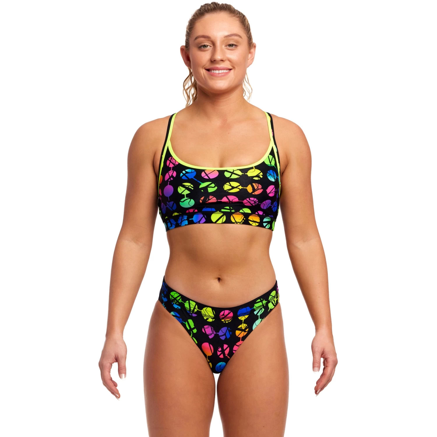 Funkita Sports Bikini Briefs Women - Broken Circle 4 Funkita Sports Bikini Briefs Women - Broken Circle - Image 2