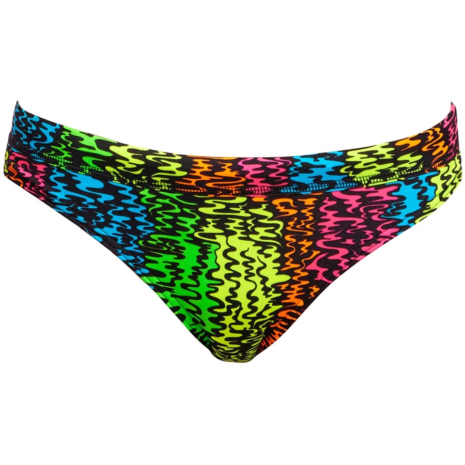 Funkita Sports Eco Bikini Briefs Women - Sunset West 3 Funkita Sports Eco Bikini Briefs Women - Sunset West