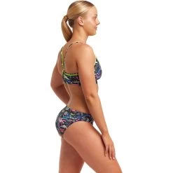 Funkita Sports Eco Bikini Top Women - Hippy Dippy -Aqua Fit Shop funkita ladies sports eco bikini top hippy dippy 4 1559360