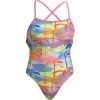 Funkita Strapped In Eco One Piece Swimmsuit Women - Poka Palm -Aqua Fit Shop funkita ladies strapped in eco one piece swimmsuit poka palm 1 1559261