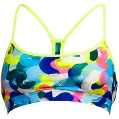 Funkita Swim Crop Top Women - Brush It Off
