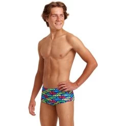 Funky Trunks Sidewinder Trunks Boys - Car Stacker -Aqua Fit Shop funky trunks boys sidewinder trunks car stacker 3 1559825