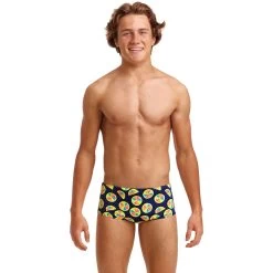 Funky Trunks Sidewinder Eco Trunks Boys - You Lemon -Aqua Fit Shop funky trunks boys sidewinder trunks eco you lemon 2 1559820