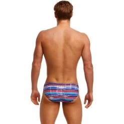 Funky Trunks Classic Briefs Men - Posh Spice -Aqua Fit Shop funky trunks mens classic briefs posh spice 4 1559628