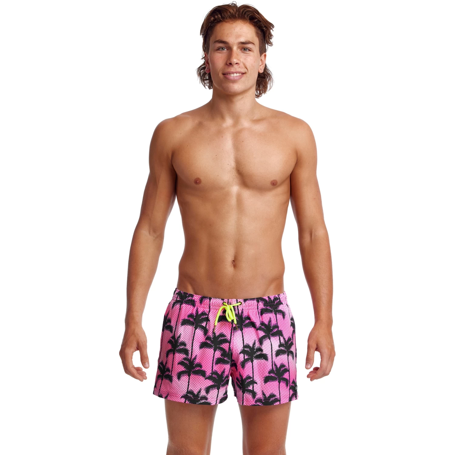 Funky Trunks Shorty Shorts Men - Pop Palms 4 Funky Trunks Shorty Shorts Men - Pop Palms - Image 2
