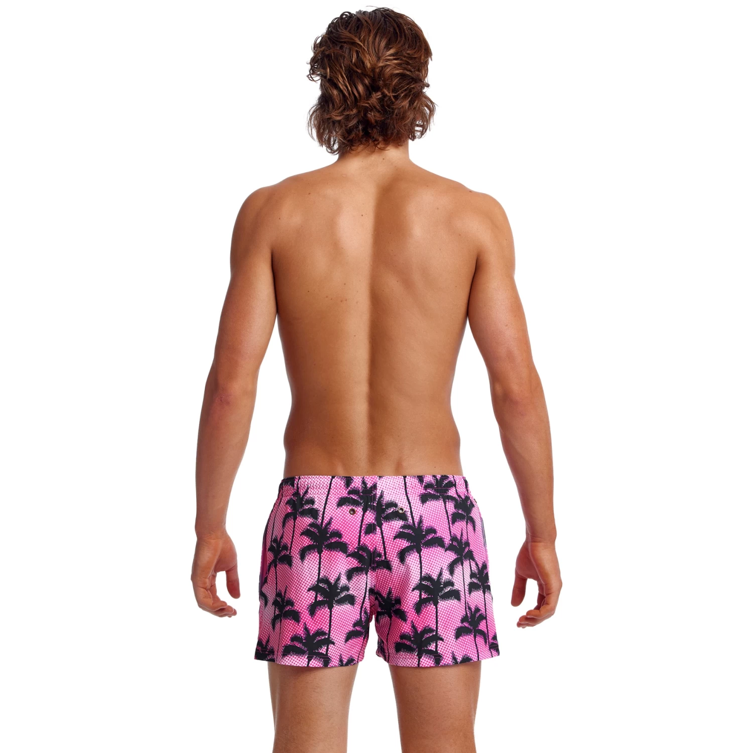 Funky Trunks Shorty Shorts Men - Pop Palms 5 Funky Trunks Shorty Shorts Men - Pop Palms - Image 3