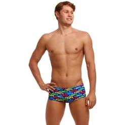 Funky Trunks Sidewinder Trunks Men - Car Stacker -Aqua Fit Shop funky trunks mens sidewinder trunks car stacker 3 1559753