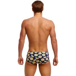 Funky Trunks Sidewinder Eco Trunks Men - You Lemon -Aqua Fit Shop funky trunks mens sidewinder trunks eco you lemon 4 1559815
