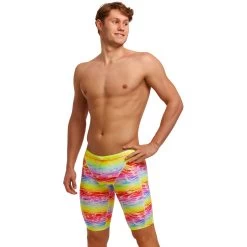 Funky Trunks Training Jammers Men - Lake Acid -Aqua Fit Shop funky trunks mens training jammers lake acid 5 1559865