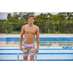 Funky Trunks Training Jammers Men - Lake Acid -Aqua Fit Shop funky trunks mens training jammers lake acid 8 1559868