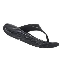 Hoka Ora Recovery Flip Women's Thong Sandals - Black / Dark Gull Gray 10 Hoka Ora Recovery Flip Women's Thong Sandals - Black / Dark Gull Gray -Aqua Fit Shop hoka one one ora recovery flip 2 women thongs black dark gull gray 05 856401