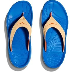 Hoka Ora Recovery Flip 2 Thong Sandals - Impala / Coastal Sky -Aqua Fit Shop hoka ora recovery flip 2 thong sandals impala coastal sky 3 1377690