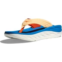 Hoka Ora Recovery Flip 2 Thong Sandals - Impala / Coastal Sky -Aqua Fit Shop hoka ora recovery flip 2 thong sandals impala coastal sky 4 1377692