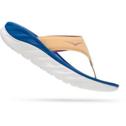 Hoka Ora Recovery Flip Women's Thong Sandals - Impala / Coastal Sky -Aqua Fit Shop hoka ora recovery flip women s thong sandals impala coastal sky 2 1364835