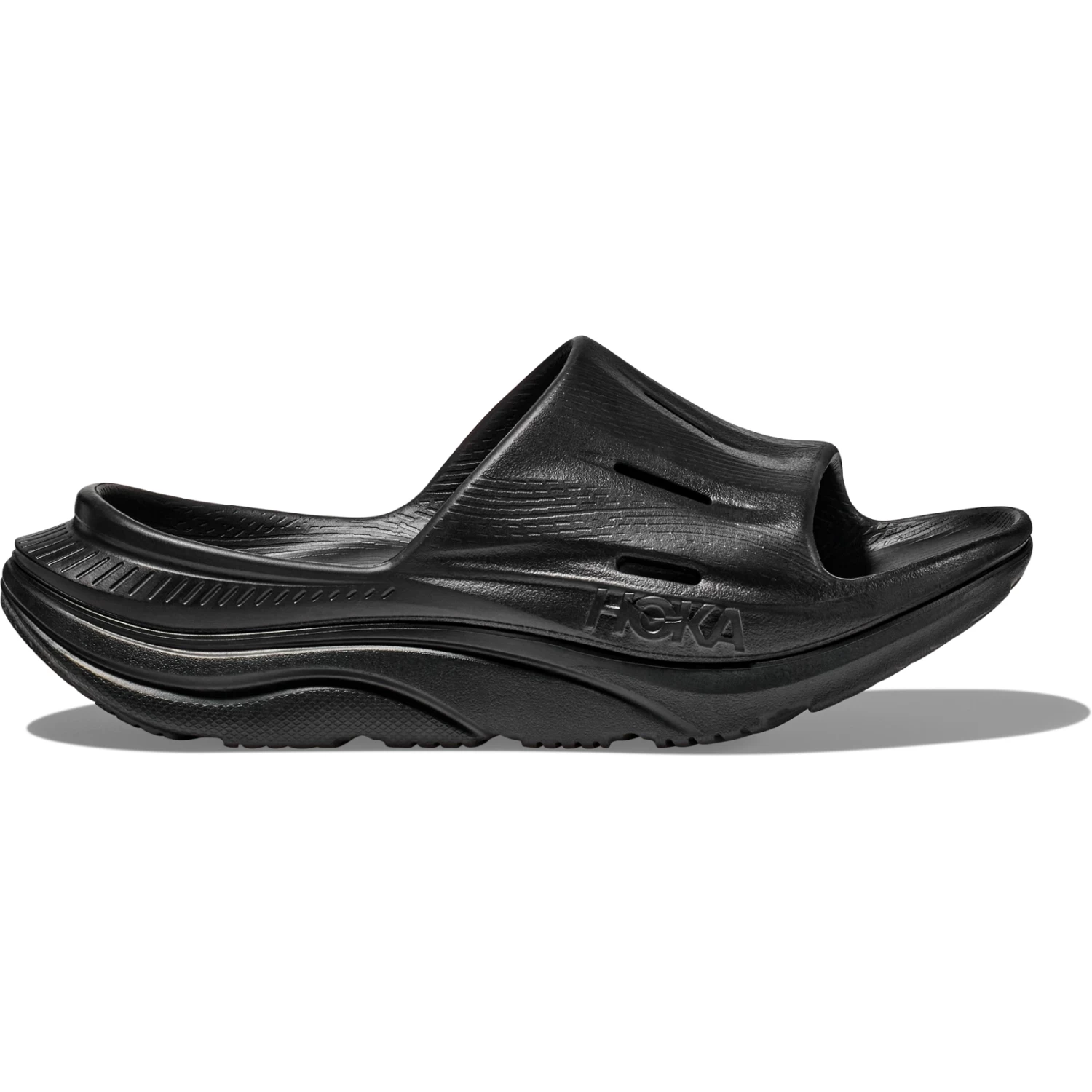 Hoka Ora Recovery Slide 3 Unixes Slippers - Black / Black 4 Hoka Ora Recovery Slide 3 Unixes Slippers - Black / Black - Image 2