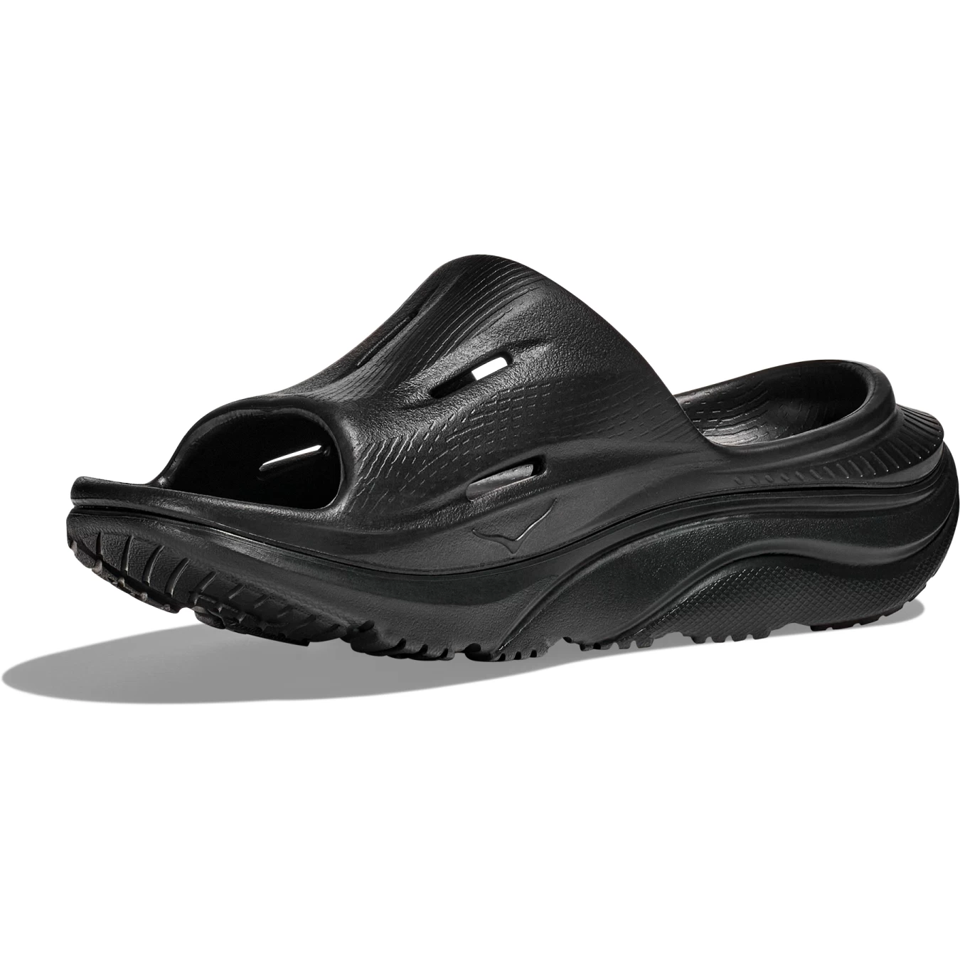 Hoka Ora Recovery Slide 3 Unixes Slippers - Black / Black 5 Hoka Ora Recovery Slide 3 Unixes Slippers - Black / Black - Image 3