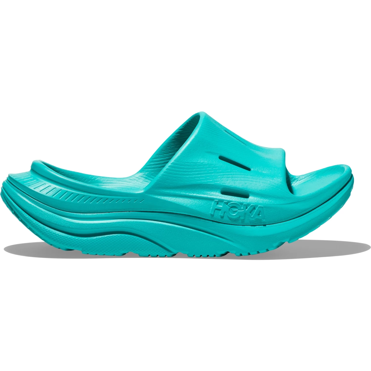 Hoka Ora Recovery Slide 3 Unixes Slippers - Ceramic / Ceramic 4 Hoka Ora Recovery Slide 3 Unixes Slippers - Ceramic / Ceramic - Image 2