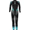 HUUB Design Aegis X 3:3 Wetsuit Women - Black/teal -Aqua Fit Shop huub design aegis x 3 3 wetsuit womens full suit 1 978286