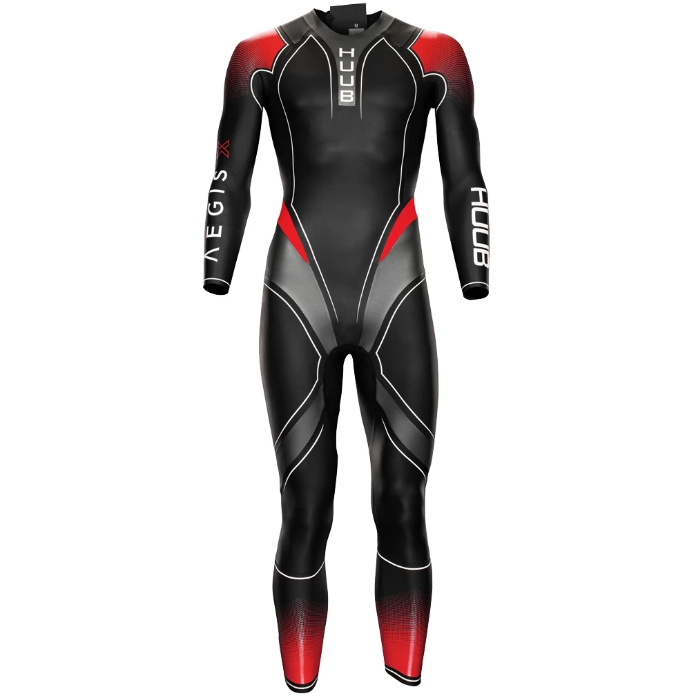 HUUB Design Aegis X 3:5 Wetsuit - Black/red 3 HUUB Design Aegis X 3:5 Wetsuit - Black/red