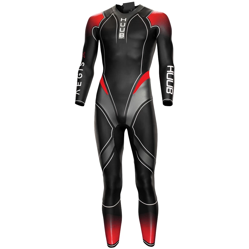 HUUB Design Aegis X 3:5 Wetsuit - Black/red 4 HUUB Design Aegis X 3:5 Wetsuit - Black/red - Image 2