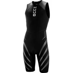HUUB Design Agilis Swimskin Women - Black/silver -Aqua Fit Shop huub design agilis swimskin womens wetsuit black silver 844625