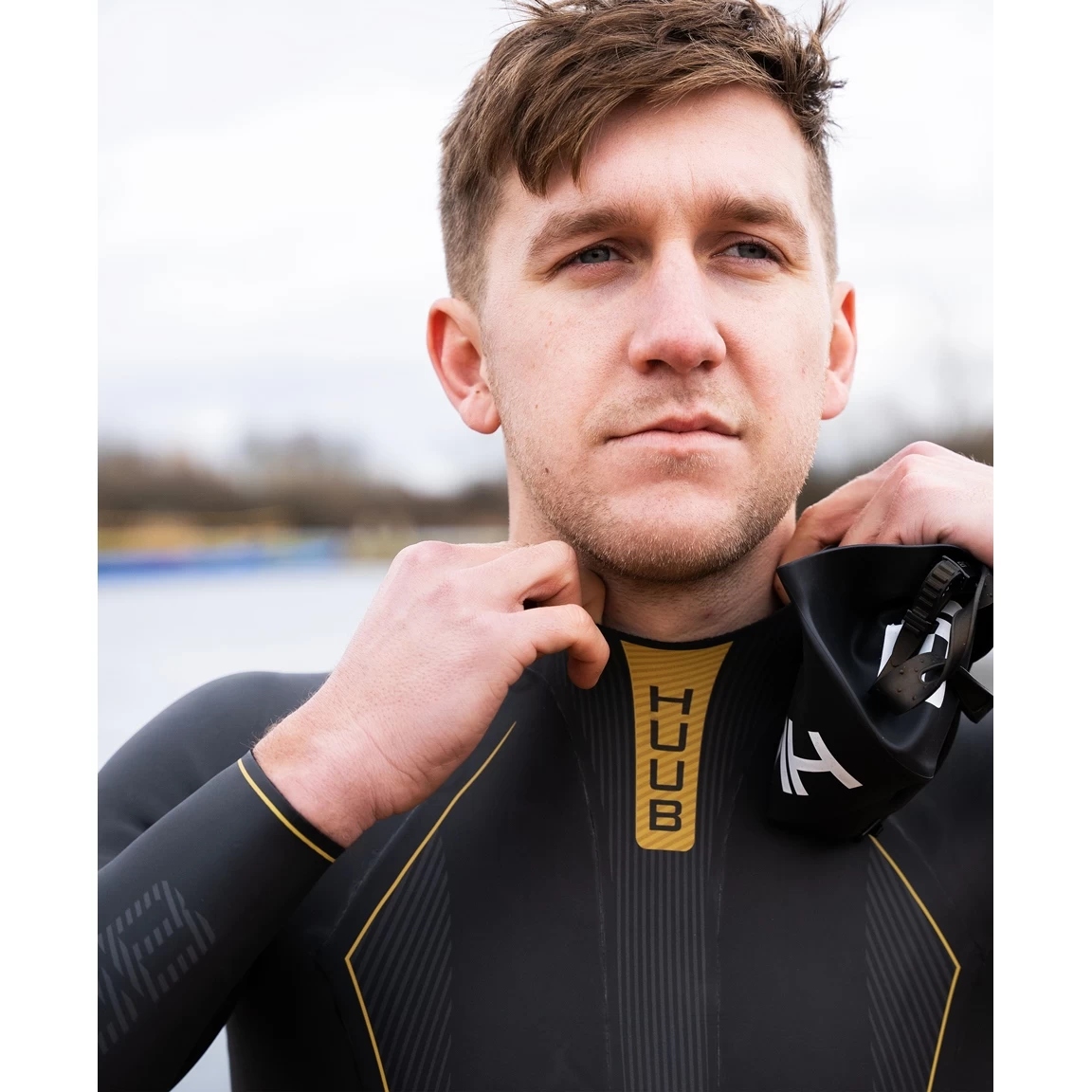 HUUB Design Alchemy 3:5 Wetsuit - Black/grey/gold 6 HUUB Design Alchemy 3:5 Wetsuit - Black/grey/gold - Image 4